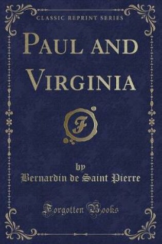Cover of Paul and Virginia (Classic Reprint)