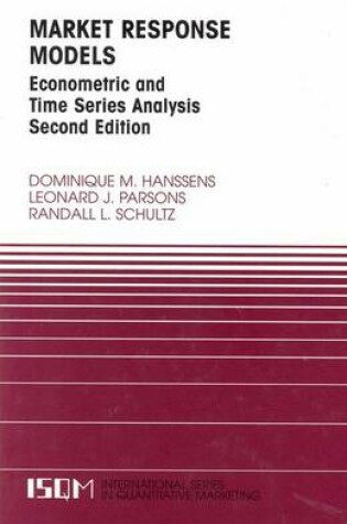Cover of Market Response Models. Econometric and Time Series Analysis. Second Edition