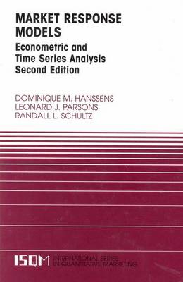 Book cover for Market Response Models. Econometric and Time Series Analysis. Second Edition