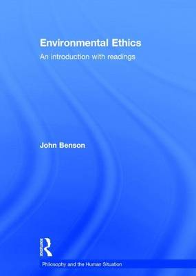 Book cover for Environmental Ethics: An Introduction with Readings