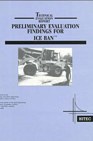 Cover of Preliminary Evaluation Findings for ICE BAN