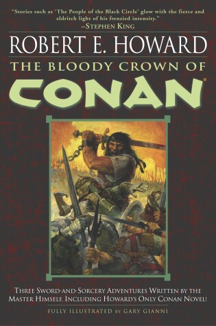 Book cover for The Bloody Crown of Conan