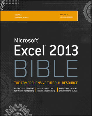 Cover of Excel 2013 Bible