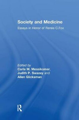 Cover of Society and Medicine