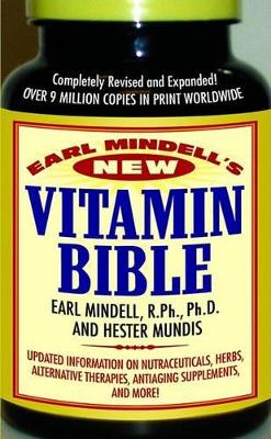 Book cover for Earl Mindell's New Vitamin Bible for the 21st Century