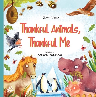 Book cover for Thankful Animals, Thankful Me