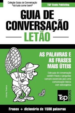 Cover of Guia de Conversacao Portugues-Letao e dicionario conciso 1500 palavras