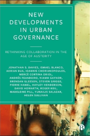 Cover of New Developments in Urban Governance