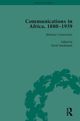 Book cover for Communications in Africa, 1880-1939, Volume 2