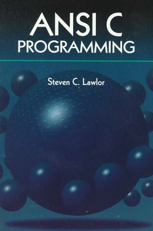 Cover of ANSI C Programming