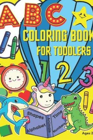 Cover of ABC Coloring Book for Toddlers