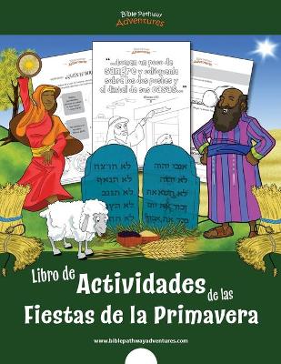 Book cover for Libro de Actividades de las Fiestas de la Primavera
