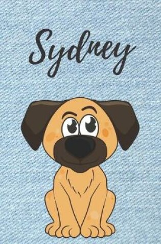 Cover of personalisiertes Geschenke Notizbuch Hunde / Malbuch / Kritzelbuch / Tagebuch / Journal / DIN A5 / Geschenk Sydney