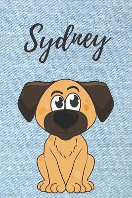 Book cover for personalisiertes Geschenke Notizbuch Hunde / Malbuch / Kritzelbuch / Tagebuch / Journal / DIN A5 / Geschenk Sydney