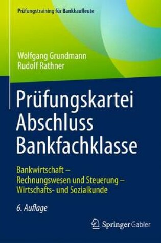 Cover of Prufungskartei Abschluss Bankfachklasse