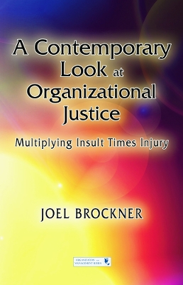 Book cover for A Contemporary Look at Organizational Justice