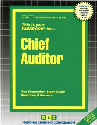 Book cover for Chief Auditor