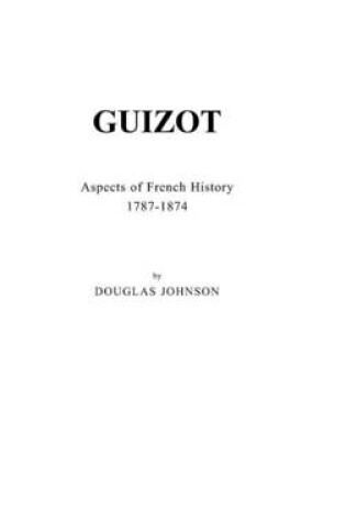 Cover of Guizot