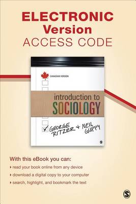 Book cover for Introduction to Sociology: Canadian Version Electronic Version