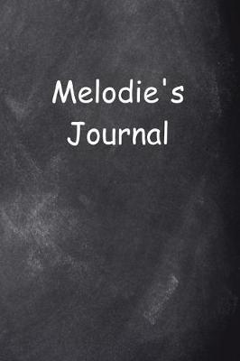 Cover of Melodie Personalized Name Journal Custom Name Gift Idea Melodie