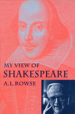 Book cover for My View of Shakespeare