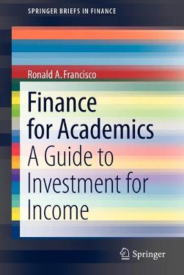 Book cover for Finance for Academics