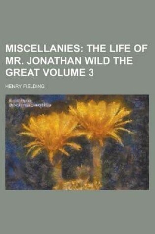 Cover of Miscellanies Volume 3