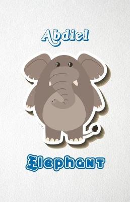 Book cover for Abdiel Elephant A5 Lined Notebook 110 Pages