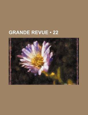 Book cover for Grande Revue (22)