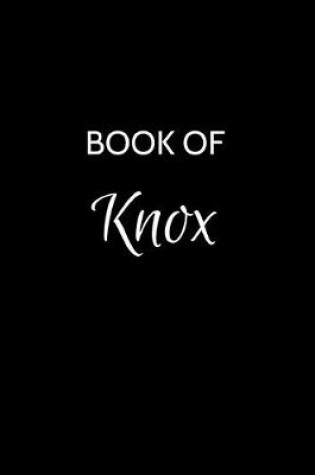 Cover of Book of Knox