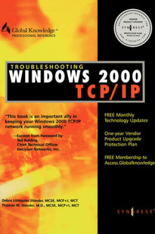 Cover of Troubleshooting Windows 2000 TCP/IP