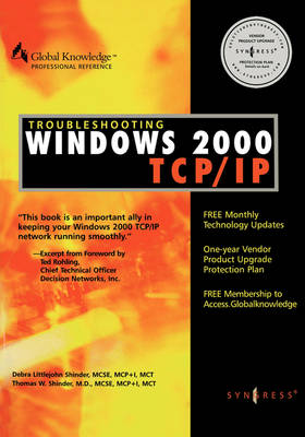 Book cover for Troubleshooting Windows 2000 TCP/IP