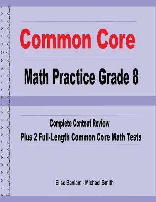 Book cover for Common Core Math Practice Grade 8