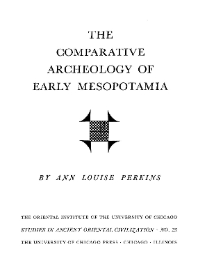 Book cover for The Comparative Archaeology of Early Mesopotamia
