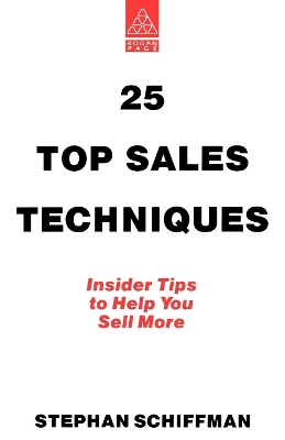 Book cover for 25 Top Sales Techniques