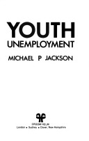 Book cover for Youth Unemployment
