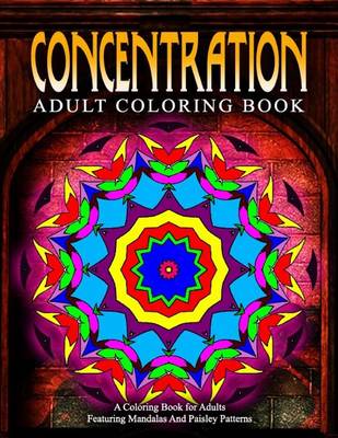Cover of CONCENTRATION ADULT COLORING BOOKS - Vol.17