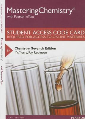 Book cover for Mastering Chemistry with Pearson Etext -- Standalone Access Card -- For Chemistry