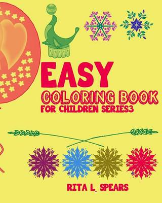 Book cover for Easy Coloring book For Children SERIES3