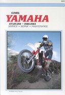 Book cover for Yamaha XT125-250, 1980-84