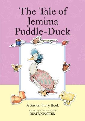 Book cover for The Tale of Jemima Puddle-Duck Sticker Story Book