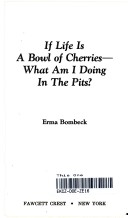 Book cover for Life Is a Bowl of Cherries