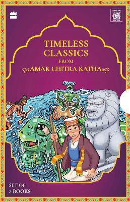 Book cover for Timeless Classics From Amar Chitra Katha (Set of 3 Books)