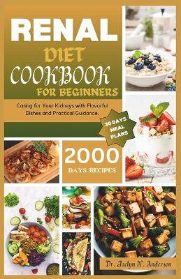 Book cover for Renal Diet Cookbook for Beginners