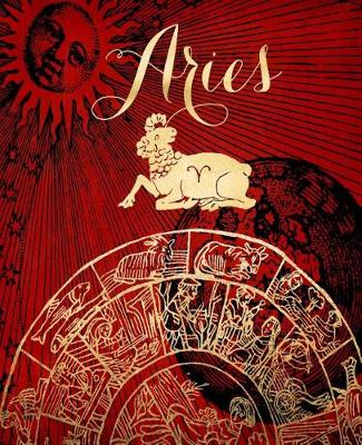 Book cover for Aries Symbol Astrology Wheel Zodiac Sign Horoscope School Comp Book 130 Pages