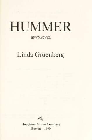 Cover of Hummer