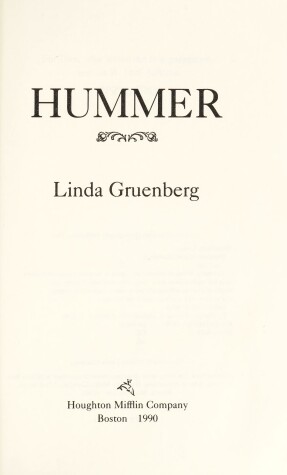 Cover of Hummer