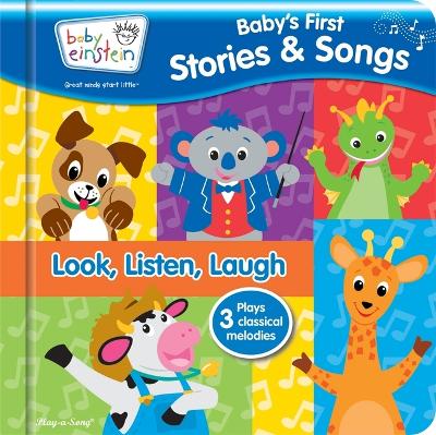 Book cover for Baby's First Stories & Songs