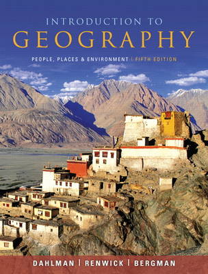 Book cover for Pearson eText Student Access Code Card for Introduction to Geography