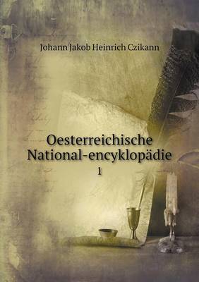 Book cover for Oesterreichische National-encyklopädie 1